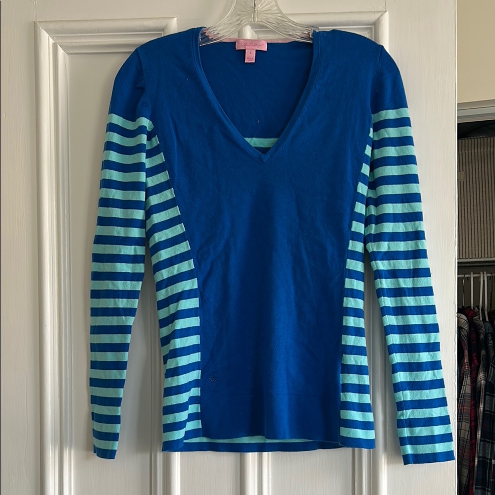 Lilly Pulitzer V-Neck Sweater (S)